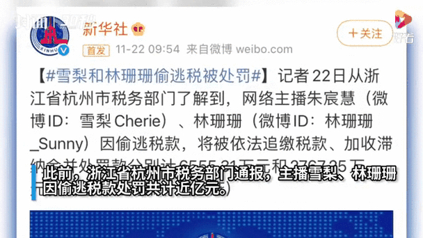 直播带货雪梨店铺被封_淘宝带货主播工作内容_偷逃税主播处罚