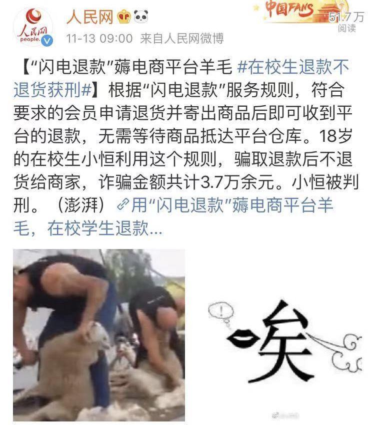 退款不退货？在校生利用闪电退款诈骗网购平台被起诉，涉案金额高达3.7万元