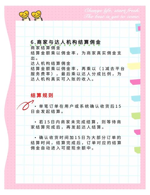 平台抽佣逻辑解析_小红书佣金计算规则_小红书平台佣金