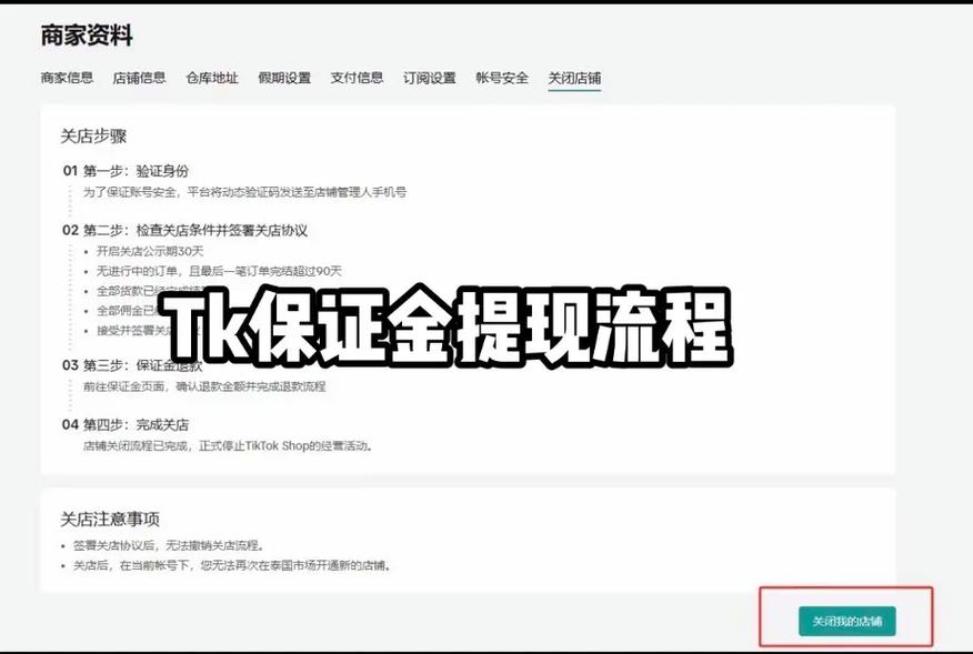 抖音小店保证金退回流程_开抖音小店需要多少费用_抖音小店保证金退还条件