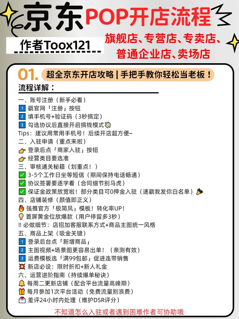京东达人店铺注册全攻略：材料准备、流程详解与审核周期解析