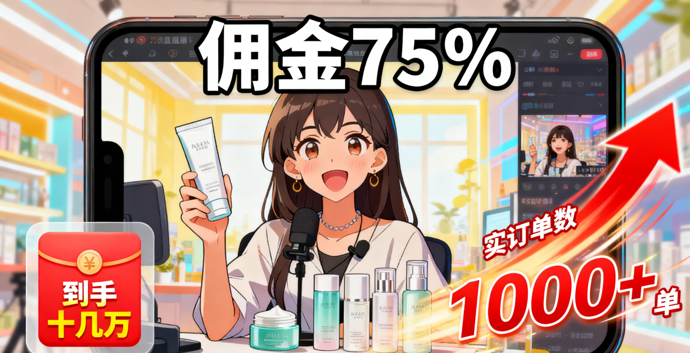 网红收入差距_直播带货平台抽成多少钱_头部网红带货抽成