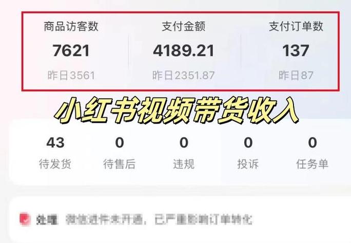 小红书怎么直播带货赚佣金？3步教你开通赚钱功能，佣金率高达20%