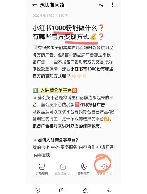 小红书赚钱,粉丝多少才够?1000粉起步,10万粉变现破万