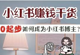 如何在小红书做笔记带货赚钱_小红书怎么带货的_小红书发布笔记带货赚钱方法